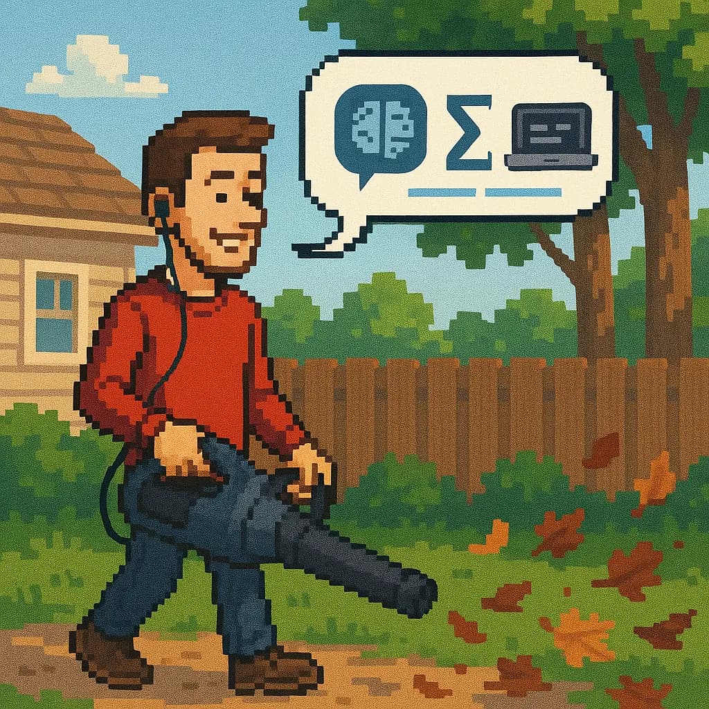 Learning whatever you want while doing something you don't